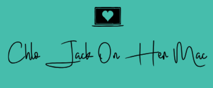 Chlo Jack On Her Mac